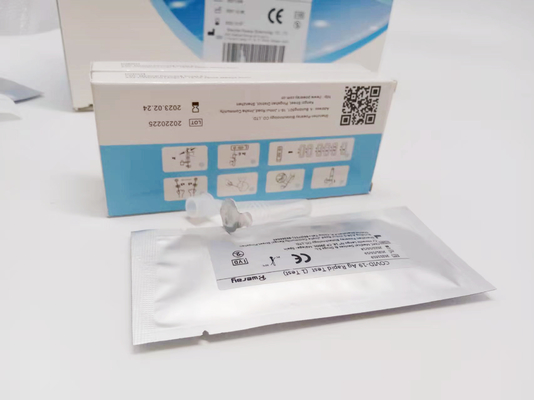 Prova rapida Kit Disposable del tampone della raccolta di auto dell'antigene dell'antigene veloce virale nasale della prova