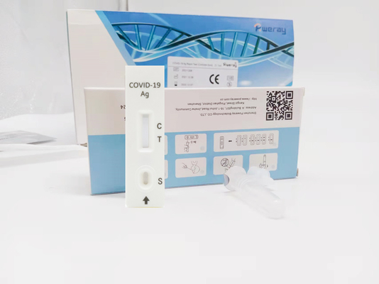 Prova rapida dell'antigene del tampone con approvazione di iso
