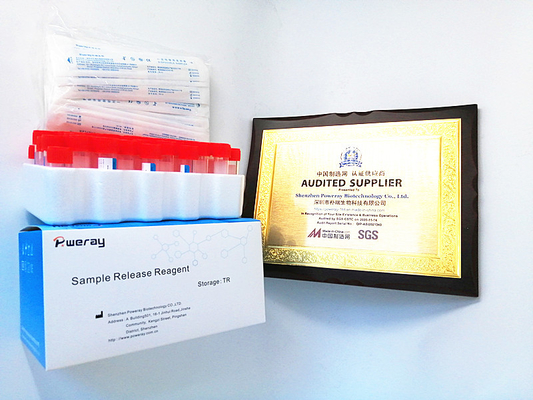 Rapidamente risulta la PCR di prova d'autoverifica non dilagante Kit Virus Sample Release Reagent 5ml