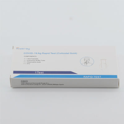 qualità  ISO Certified 15mins Rapid Covid 19 Test Kits Antigen Saliva Test Kit High Sensitivity fabbrica