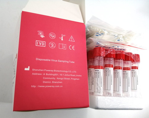 Sterilizzazione eliminabile VTM Kit Diagnostic 6ml dell'ossido di etilene