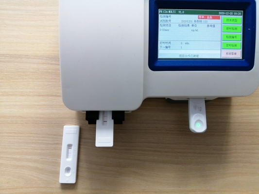 Prova rapida colloidale di IgG IgM dell'analizzatore di dosagggio immunologico dell'oro POCT