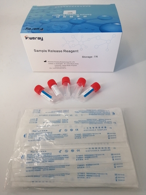 3ml rimuovono un reagente acido nucleico del rilascio del corredo rapido della prova di PCR di punto per Covid-19