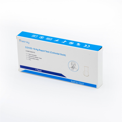 prova rapida del tampone dell'antigene 15min