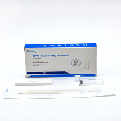 Prova rinofaringea dell'antigene del tampone dell'oro colloidale con la certificazione del CE
