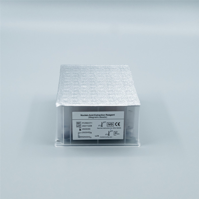 Metodo di perline magnetiche del kit di estrazione dell'acido nucleico approvato ISO 64 test / scatola