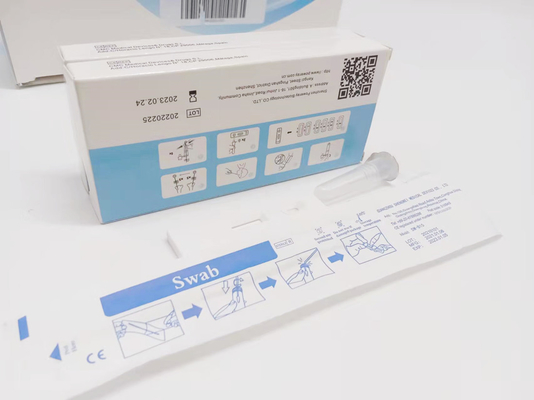 15 minuti per ottenere all'antigene di risultato i corredi rapidi della prova per SARS-CoV-2