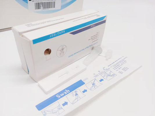 15 minuti per ottenere all'antigene di risultato i corredi rapidi della prova per SARS-CoV-2